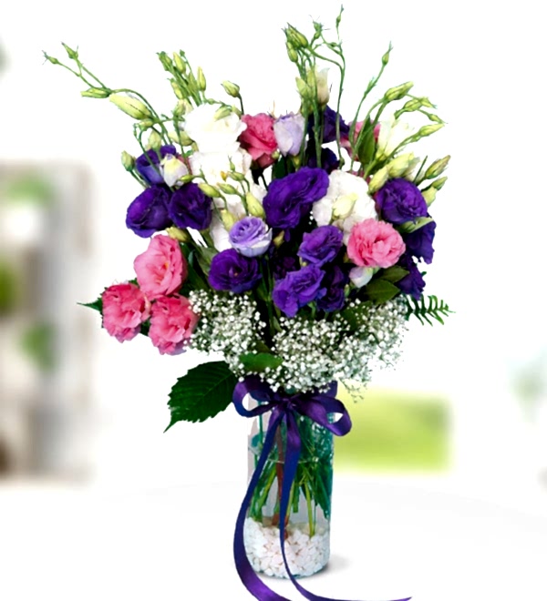Colorful Lisianthus Flowers
