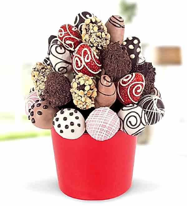 Colorful Strawberries