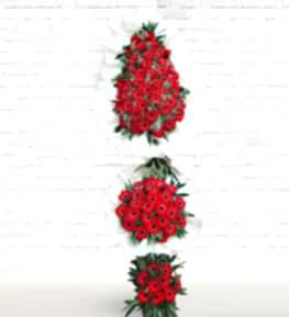 Red Basket Stand (triple-decked)