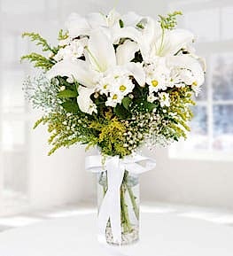 Daisy and Lilium Arrangement