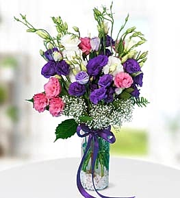 Colorful Lisianthus Flowers