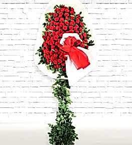 Basket Stand with Carnations