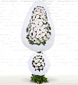 White Basket Stand (double-decked)