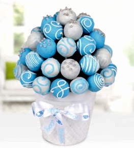 Welcome Baby Blue Celebration Bouquet