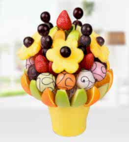 Blue Happiness Chocolate Bouquet