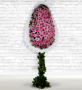 Basket of Pink Gerber Daisy for Weddings